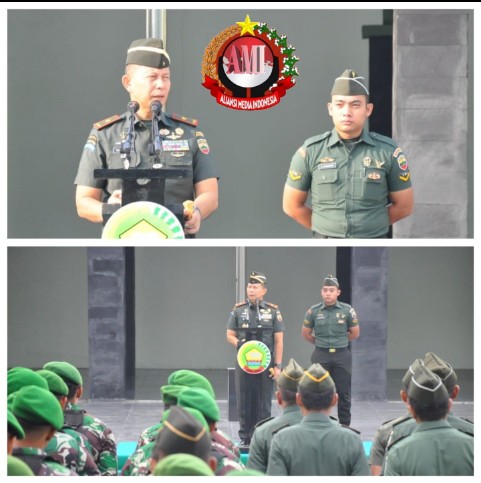 *Jam Komandan, Danrem 031/Wira Bima tatap muka bersama Prajurit dan PNS Jajaran.*